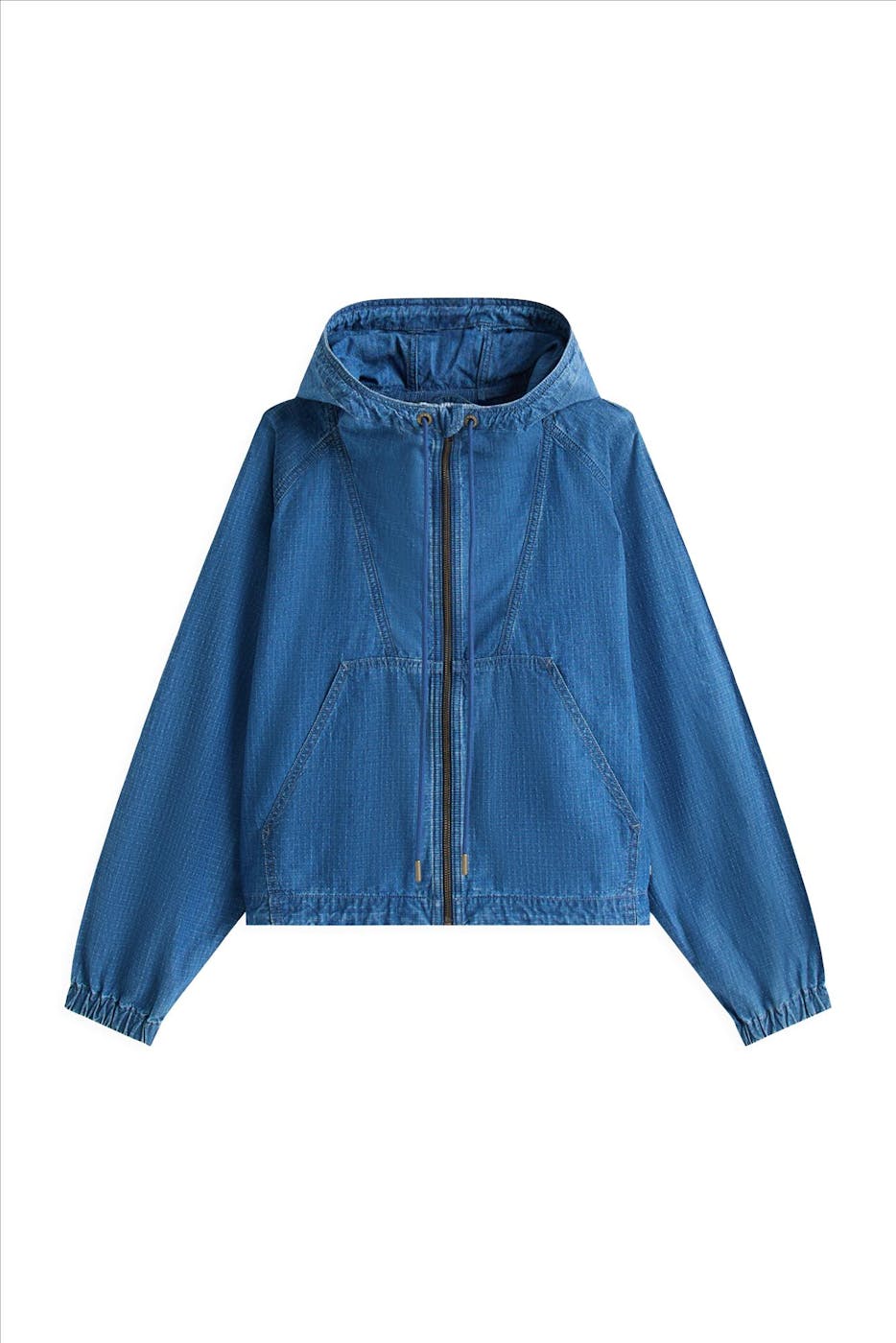 Tommy Jeans - Blauw Ripstop Denim vestje