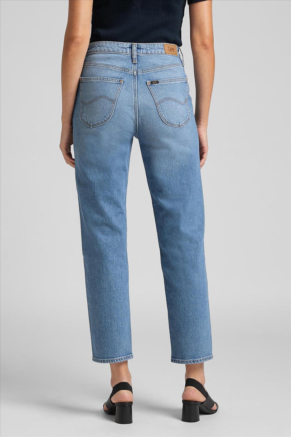 Lee - Lichtblauwe straight Carol jeans