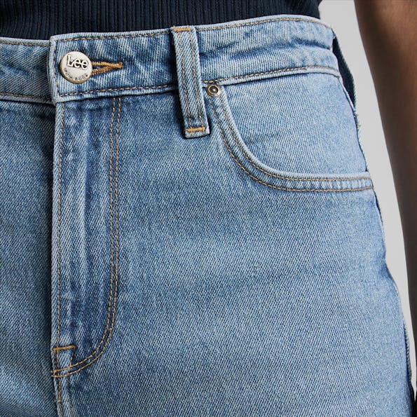 Lee - Lichtblauwe straight Carol jeans