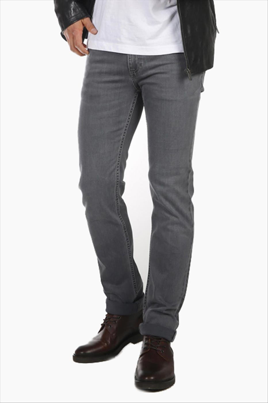 Lee Cooper - Grijze LC112 Regular Slim jeans