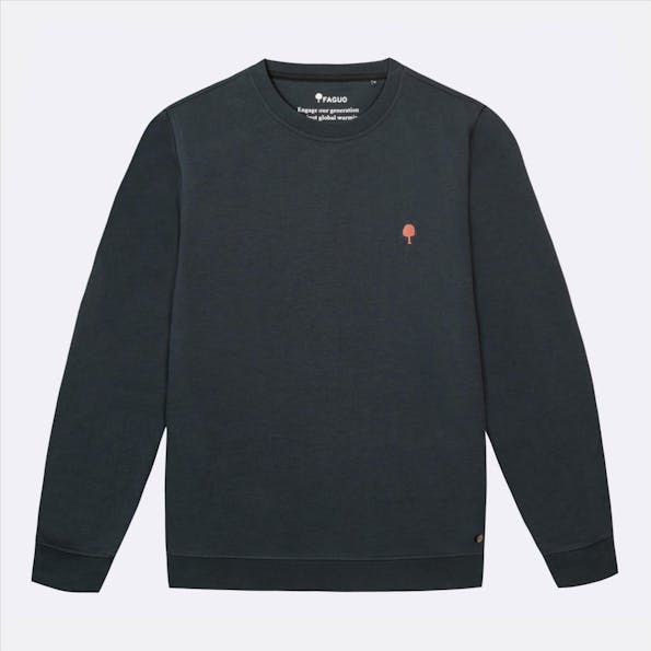 Faguo - Donkerblauwe Donzy sweater