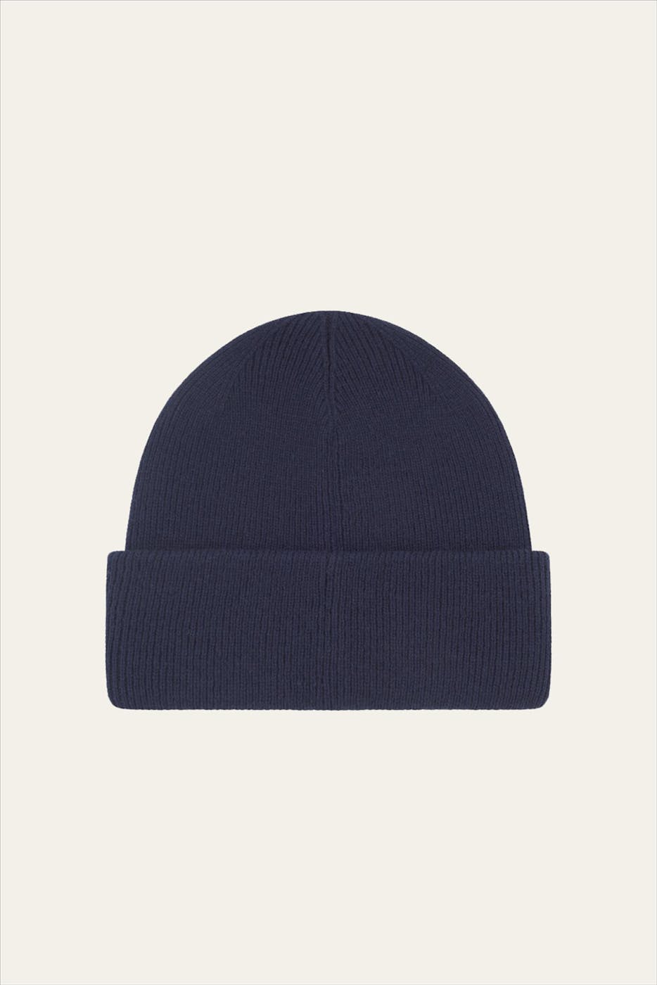 LES DEUX - Donkerblauwe Wayne Embroidered muts