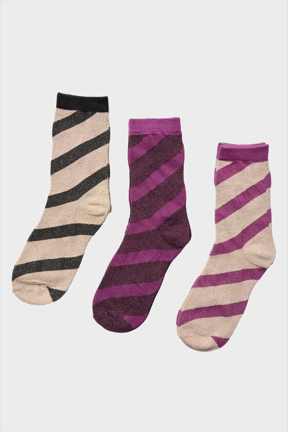 Nümph - Multicolor Nuena 3-pack sokken