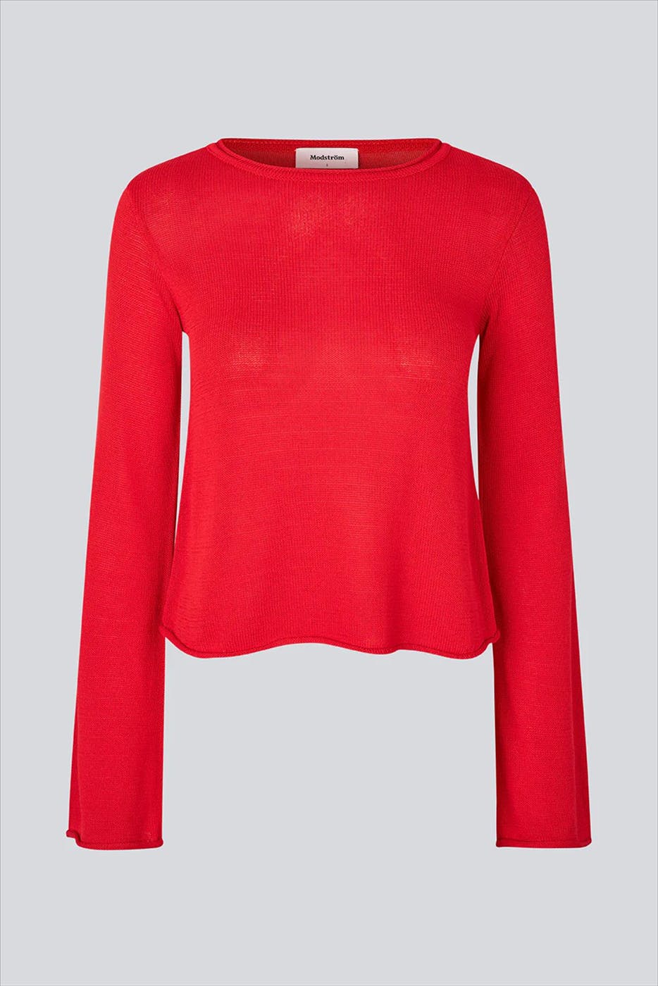 Modström - Rode Ivonne Flared trui