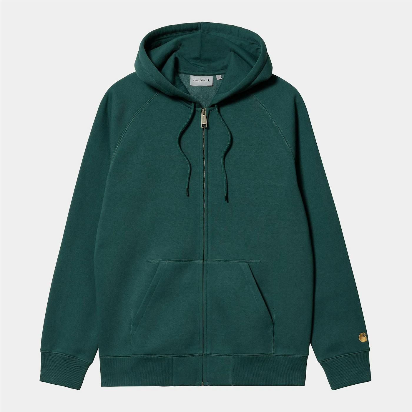 Carhartt WIP - Donkergroene Chase hoodie