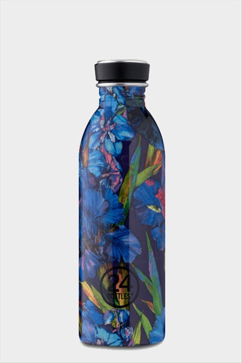 24 bottles - Paars-blauwe Urban Bottle drinkfles