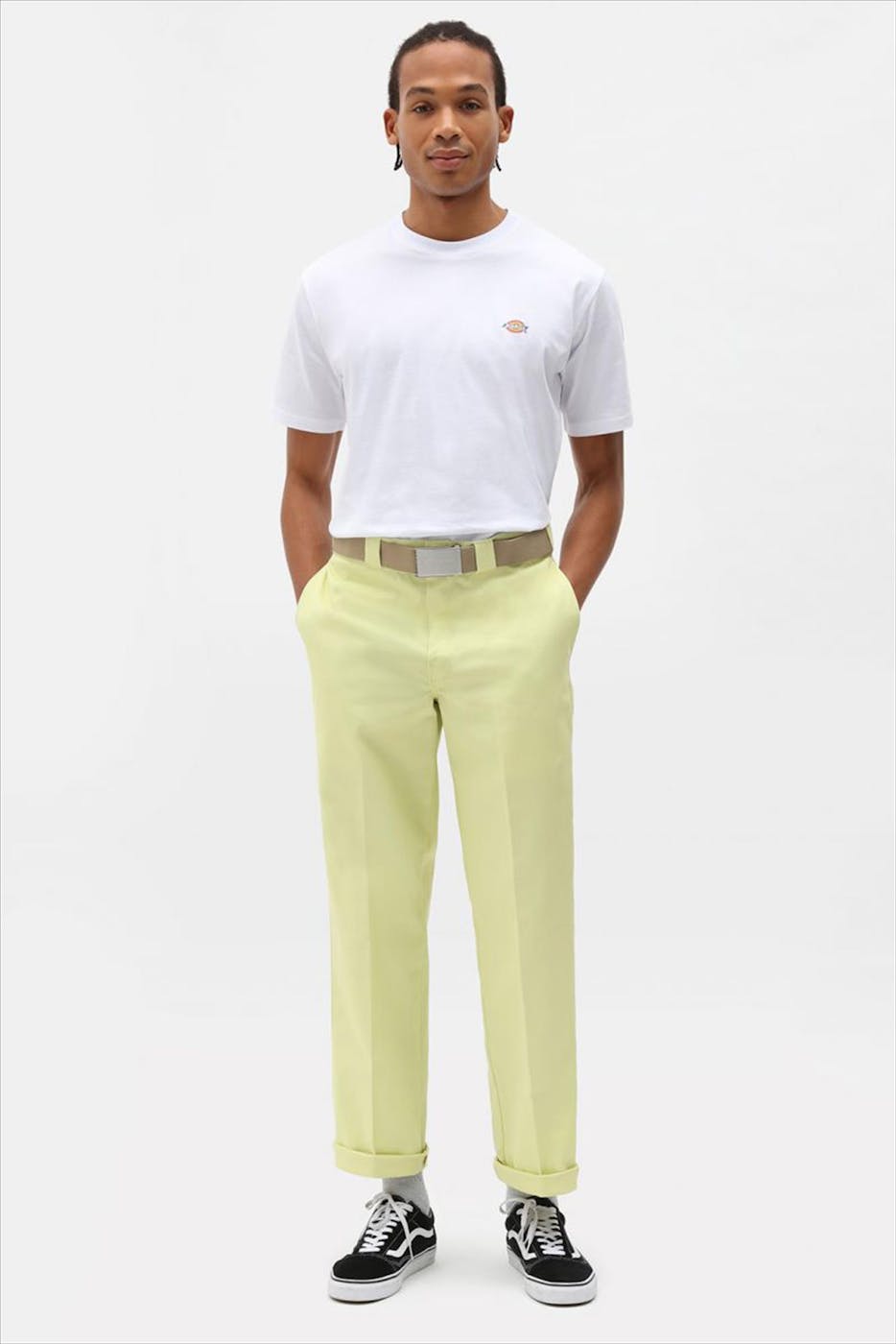 Dickies - Witte basic Mapleton T-shirt