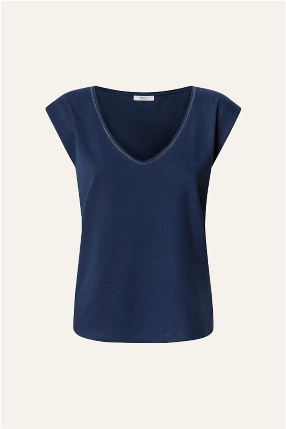 Pepe Jeans London - Donkerblauwe Lotti T-shirt