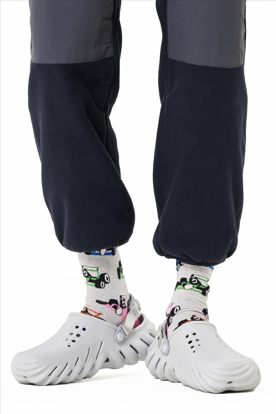 Happy Socks - Grijze Formule 1 sokken