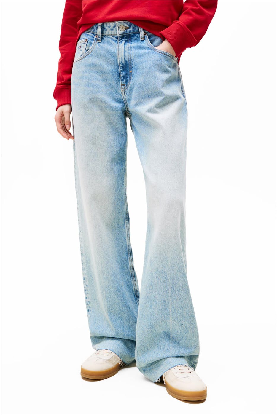 Tommy Jeans - Lichtblauwe Mia Straight jeans