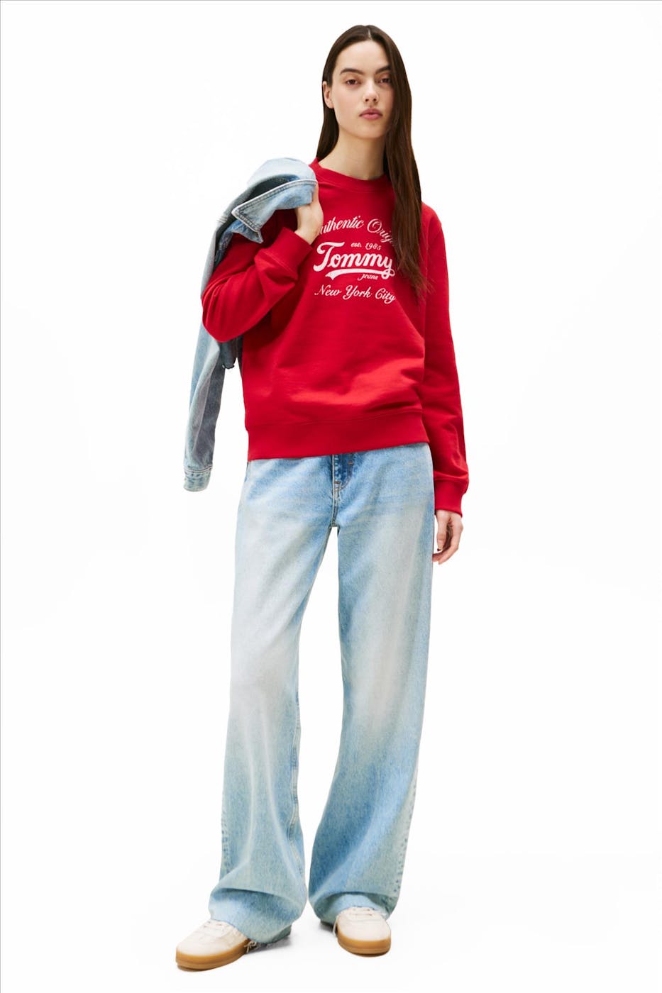 Tommy Jeans - Lichtblauwe Mia Straight jeans