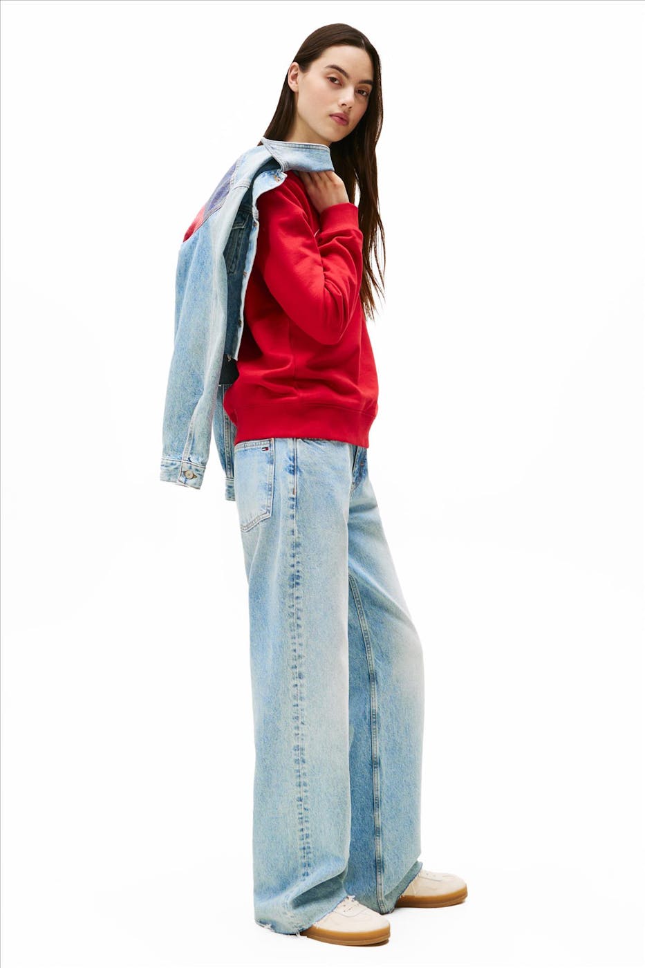 Tommy Jeans - Lichtblauwe Mia Straight jeans