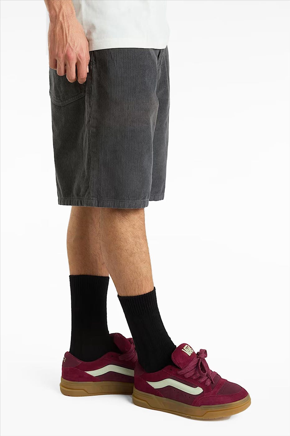Vans - Grijze Check-5 Loose short