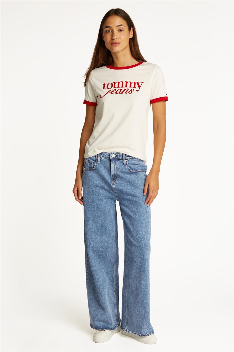Tommy Jeans - Blauwe Charlie Loose Wide jeans