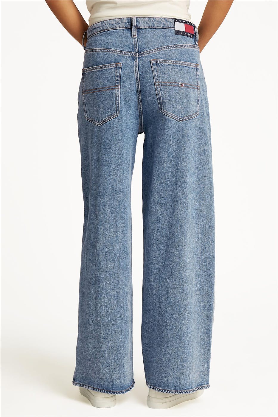Tommy Jeans - Blauwe Charlie Loose Wide jeans
