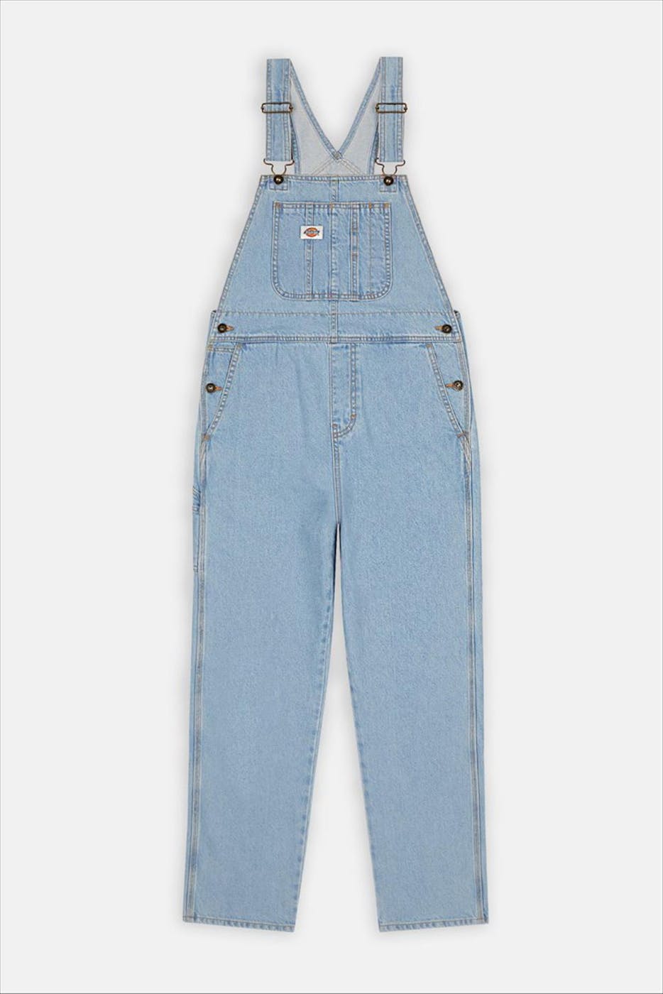 Dickies - Lichtblauwe Classic Denim Bib salopette