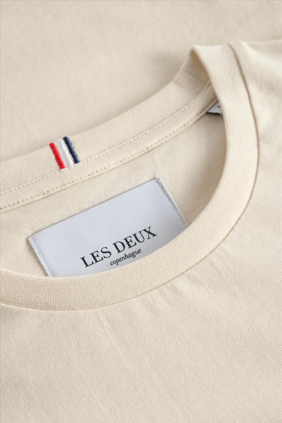 LES DEUX - Ecru Nørregaard T-shirt