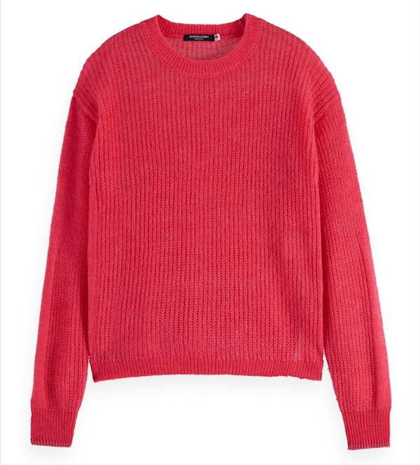 Scotch & Soda - Fushia Fuzzy trui