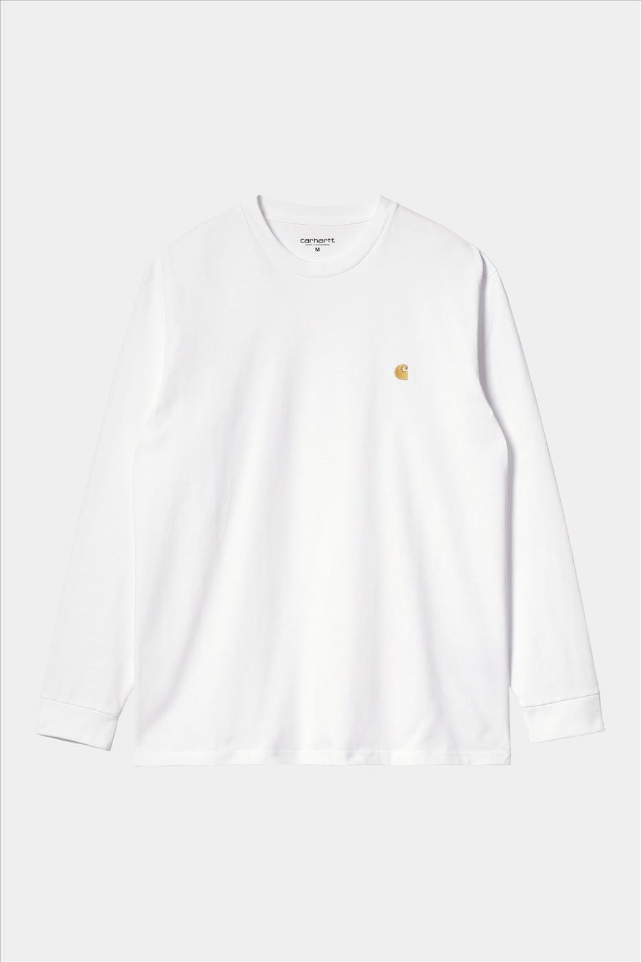 Carhartt WIP - Witte Chase T-shirt met lange mouw