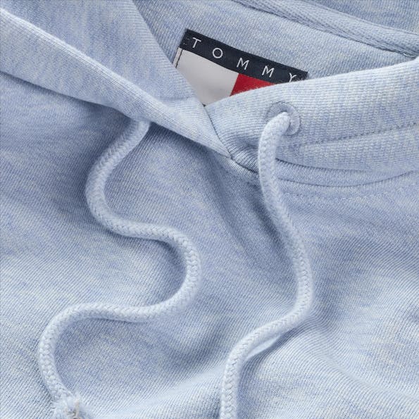 Tommy Jeans - Lichtblauwe Badge hoodie