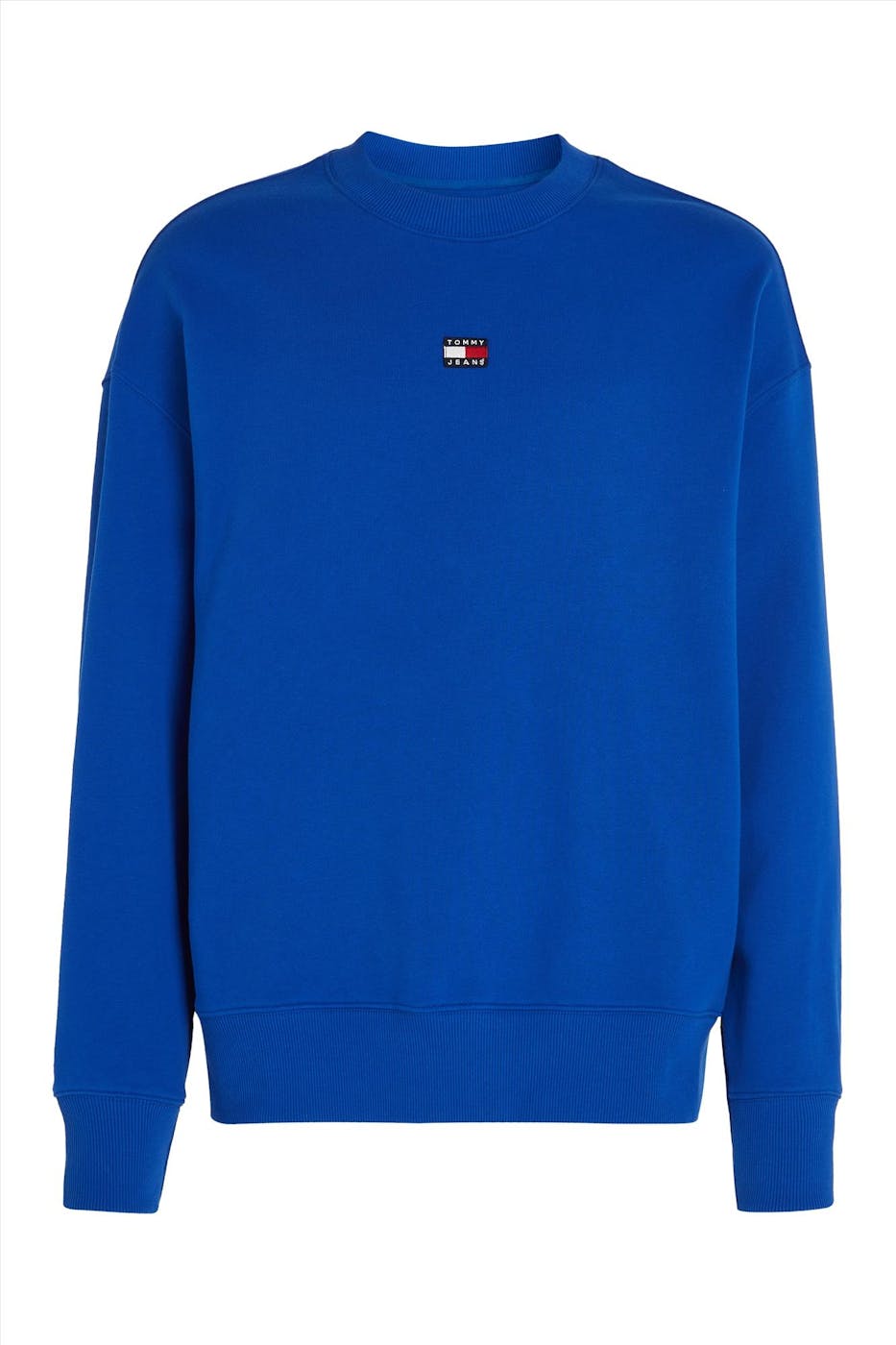 Tommy Jeans - Kobaltblauwe XS Badge sweater