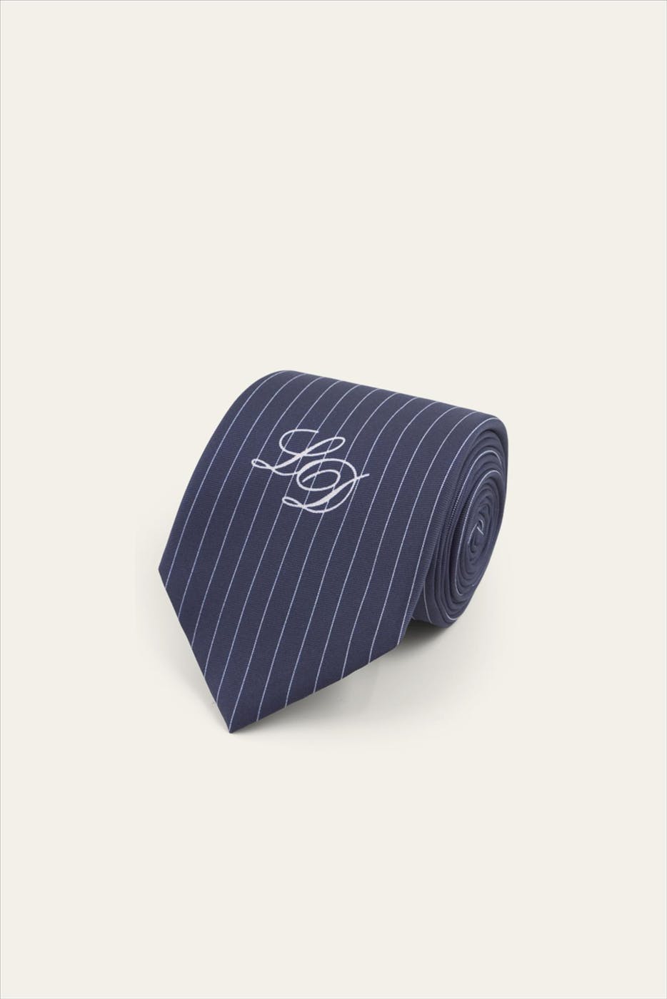 LES DEUX - Blauw-Witte Pinstripe das