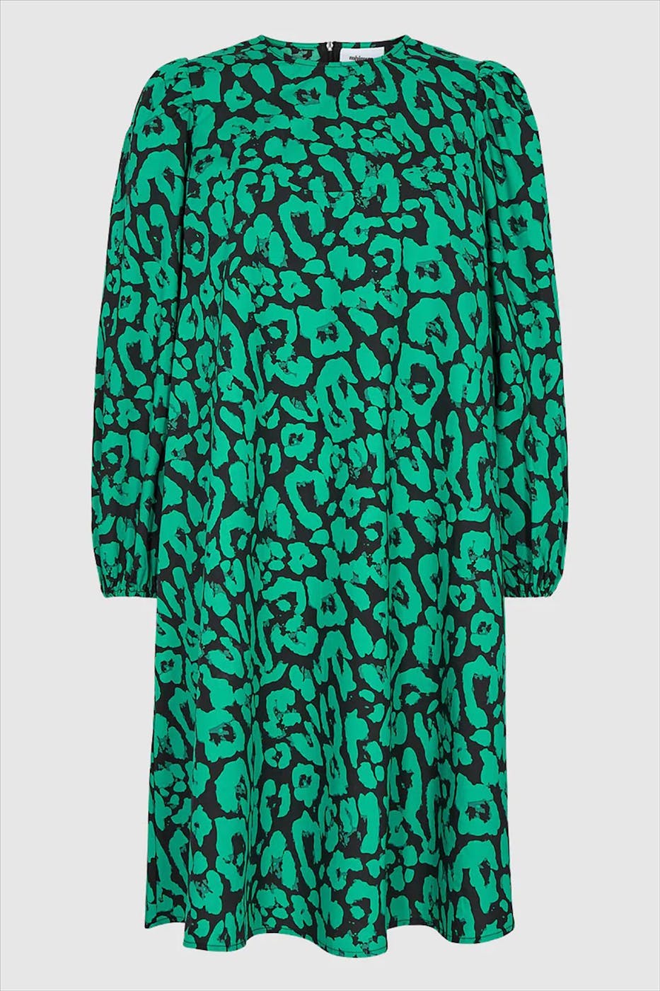 Minimum - Zwart-groene Kuliono jurk