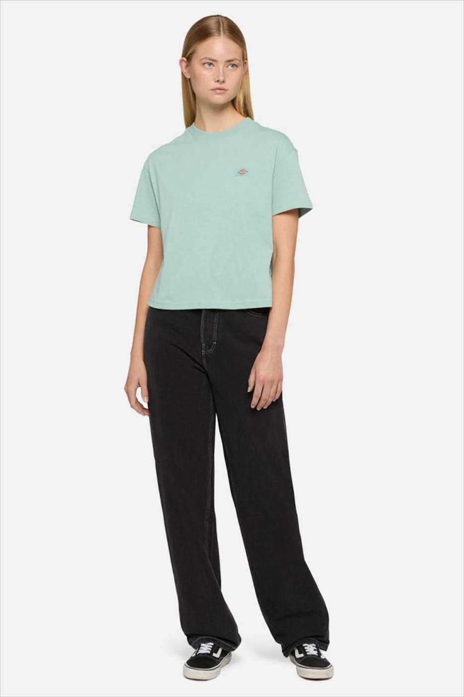 Dickies - Mintgroene Oakport T-shirt