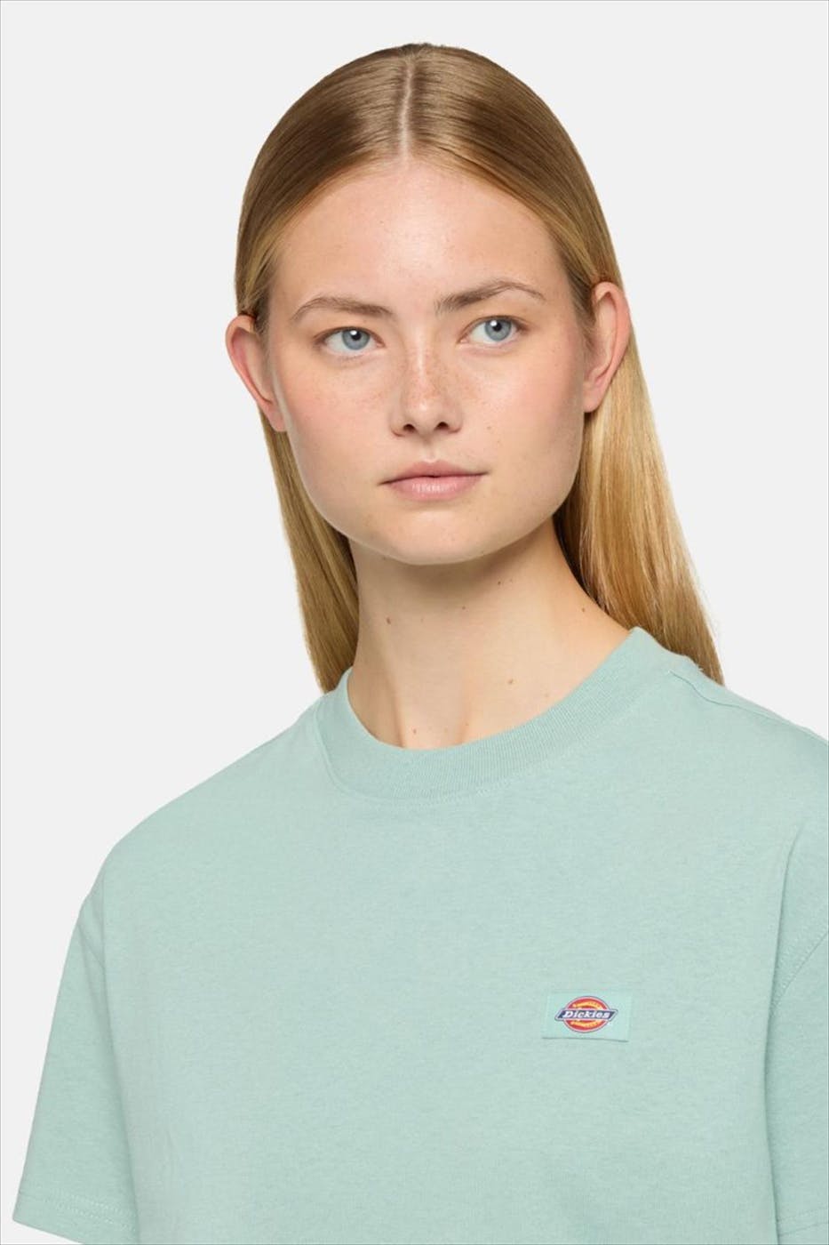 Dickies - Mintgroene Oakport T-shirt