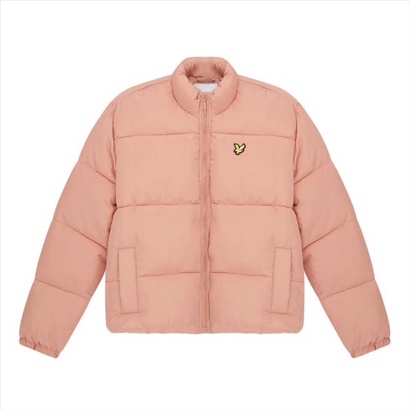 Lyle & Scott - Lichtoranje Puffer jas