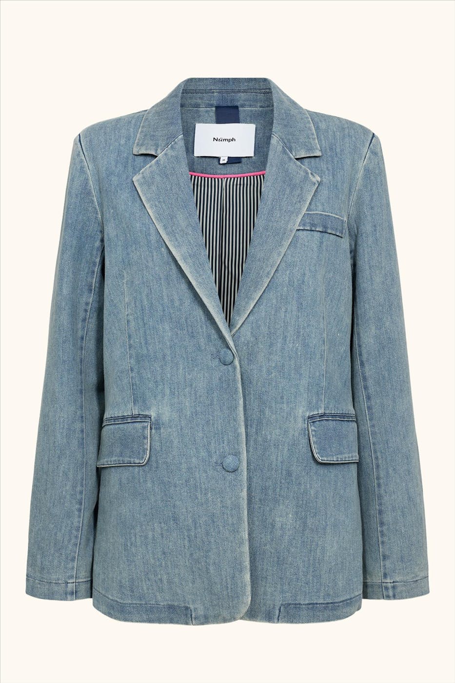 Nümph - Blauwe Aletta blazer