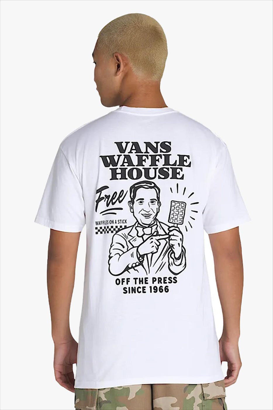 Vans - Witte Death Grip T-shirt