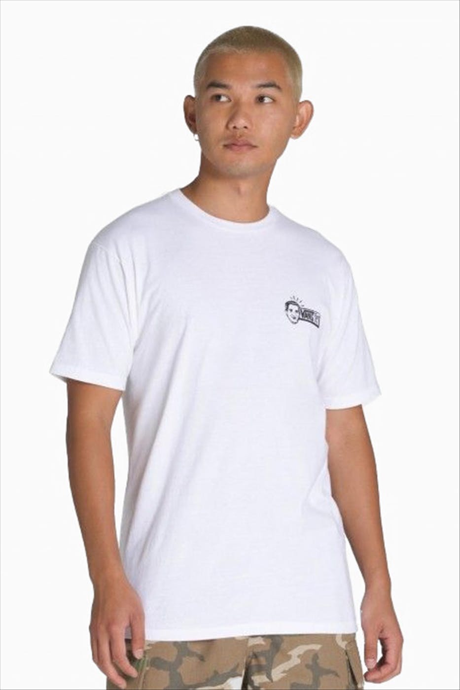 Vans - Witte Death Grip T-shirt
