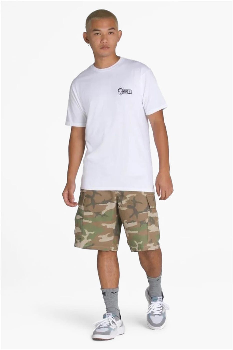 Vans - Witte Death Grip T-shirt