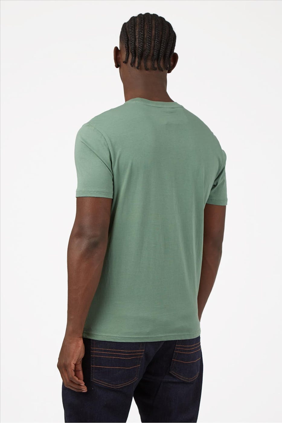 Ben Sherman - Groene Pocket T-shirt