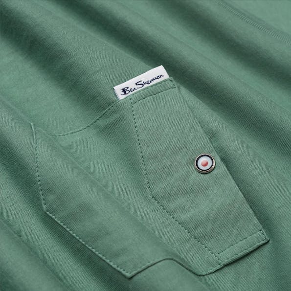 Ben Sherman - Groene Pocket T-shirt