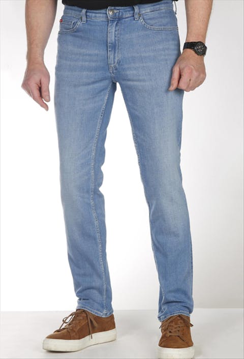Lee Cooper - Blauwe LC110ZP Straight jeans