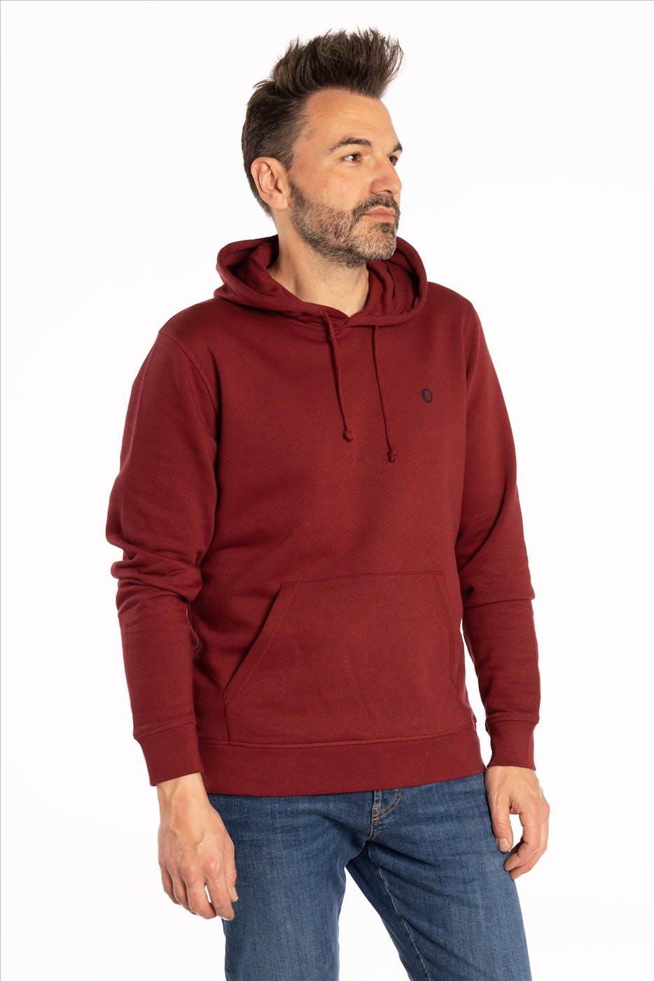 Brooklyn - Bordeaux B-Icon hoodie