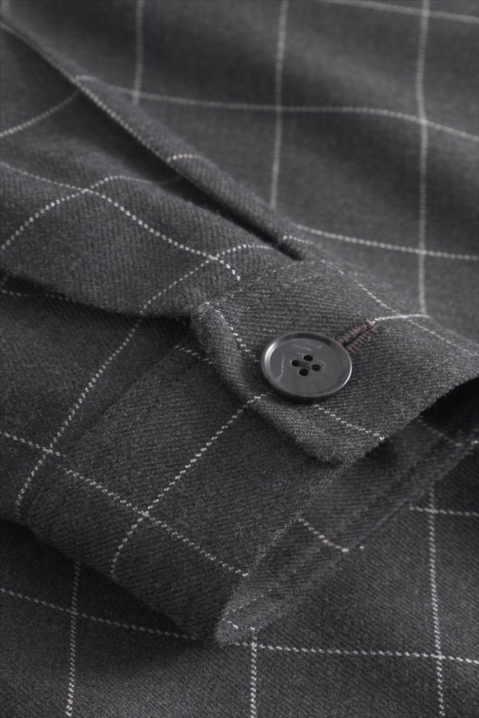 LES DEUX - Donkergrijs Marseille Hybrid vestje