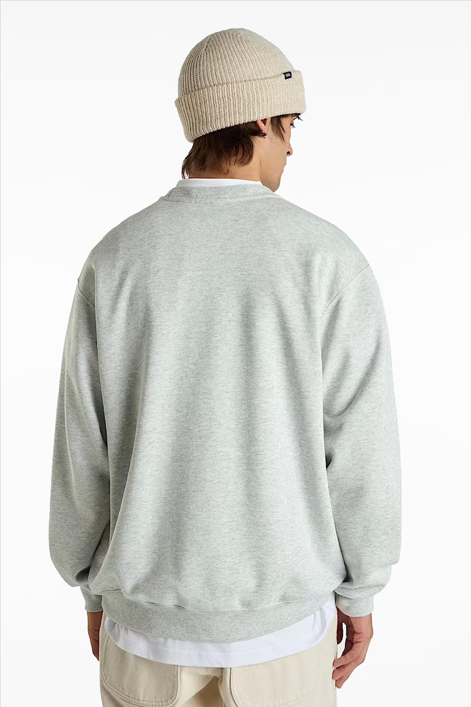Vans - Grijze Left Chest Logo sweater