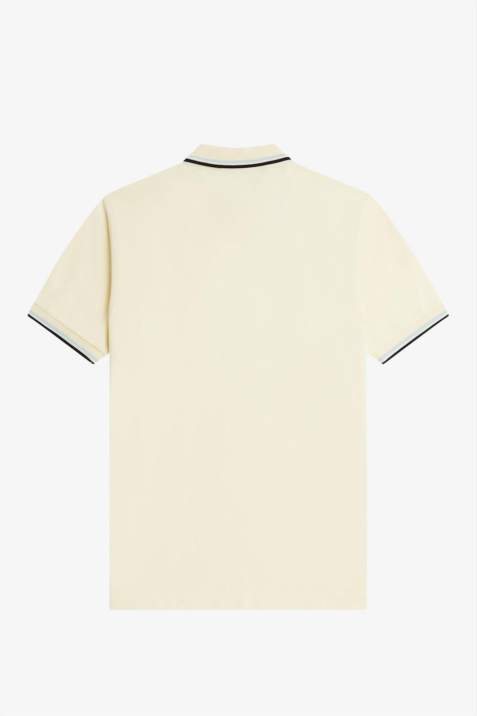 Fred Perry - Lichtgele Twin Tipped polo