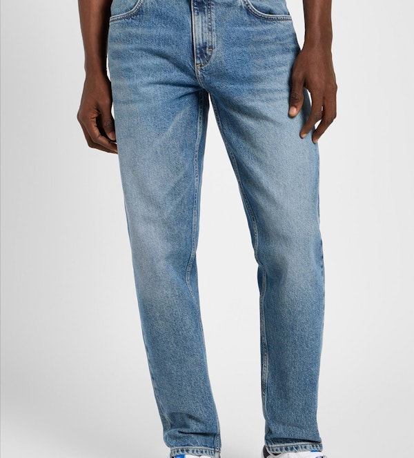 Lee - Blauwe Oscar relaxed tapered jeans