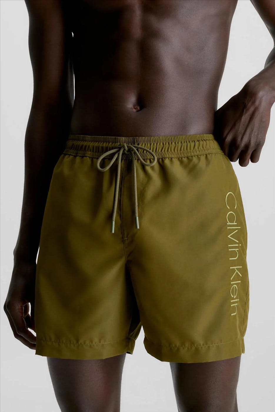 Calvin Klein Underwear - Kaki Core Logo zwemshort