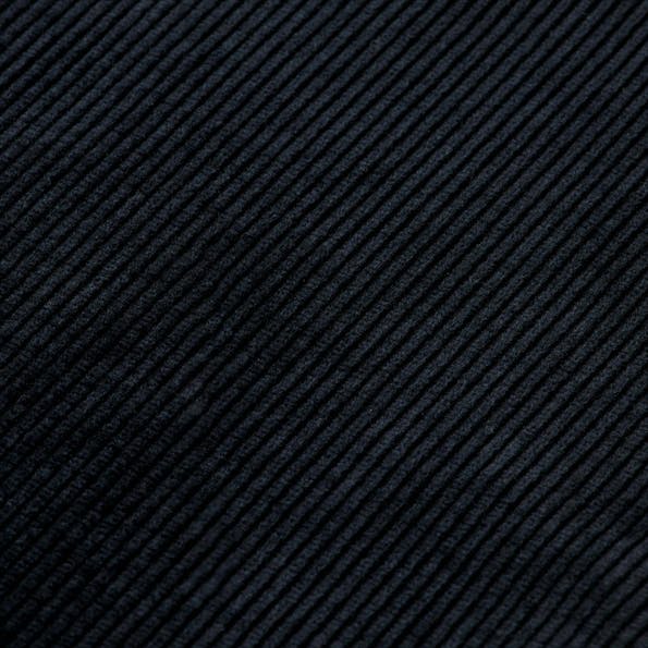 Scotch & Soda - Zwart Solid Corduroy hemd