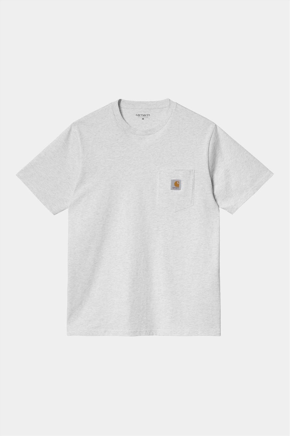Carhartt WIP - Lichtgrijze Pocket T-shirt