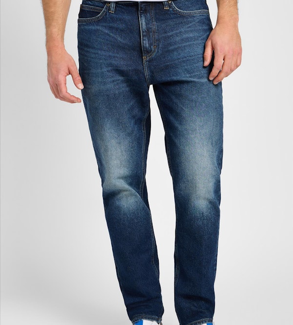 Lee - Donkerblauwe Austin Tapered jeans