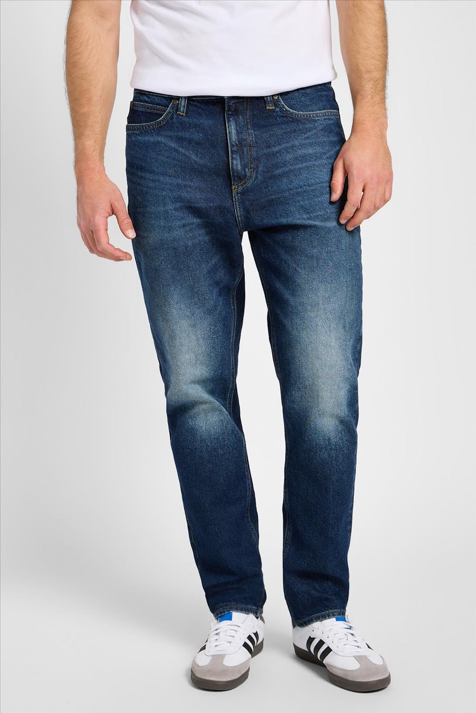 Lee - Donkerblauwe Austin Tapered jeans