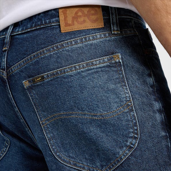 Lee - Donkerblauwe Austin Tapered jeans