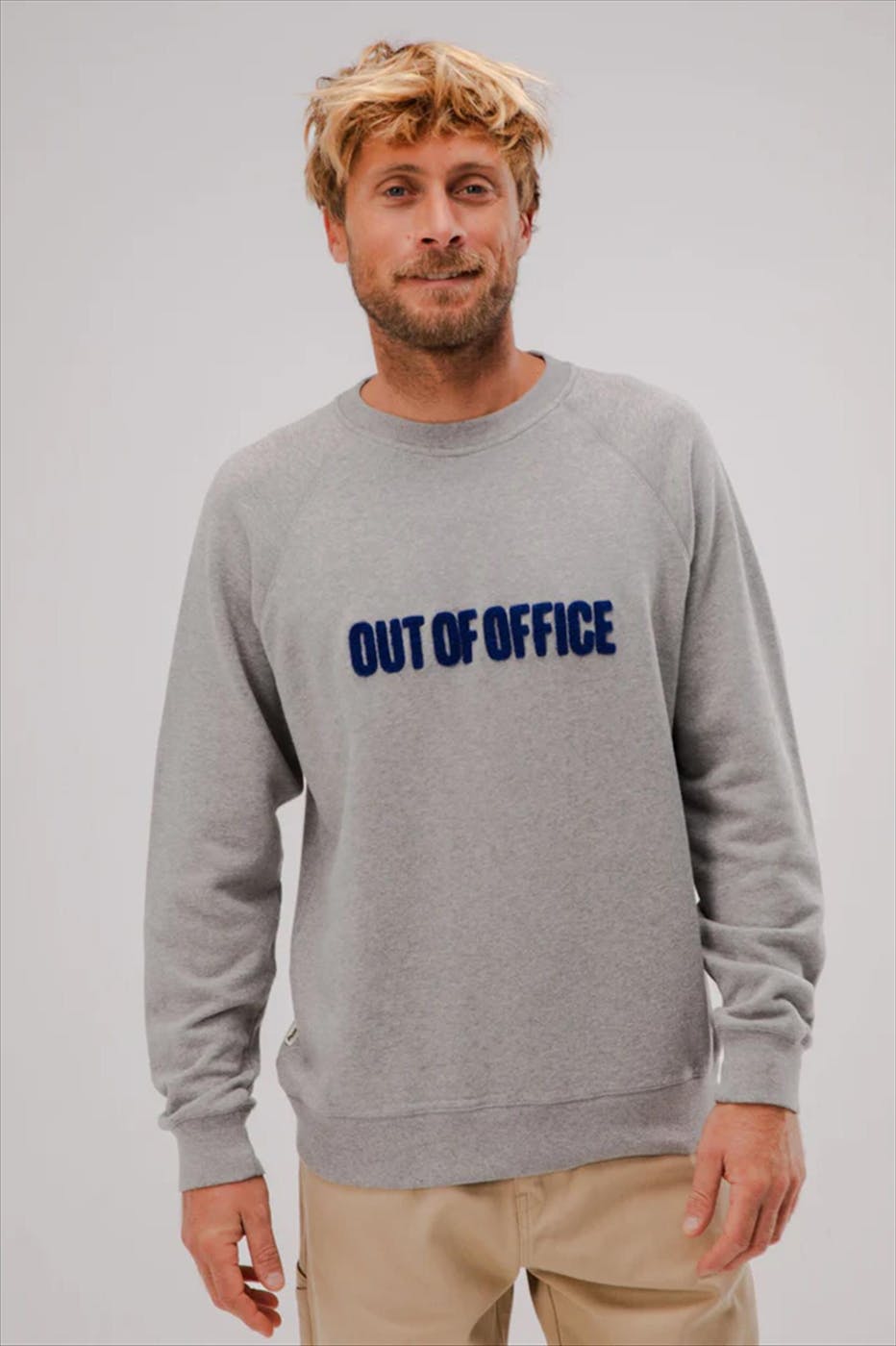 Brava - Grijze Out Of Office sweater