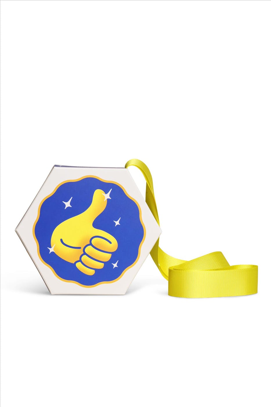 Happy Socks - Ecru Medal giftbox sokken, maat: 36-40